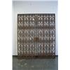 Image 8 : Pair of Iron Gates from historic Glendale building circa 1900.  From Bank of America Building corner