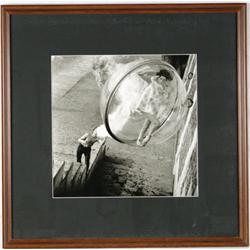 Melvin Sokolsky (1938-)  photograph "Le Dragon" Taken in 1963 on his famous Bubble over the Seine Sh