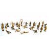Image 3 : App 26 WWI grey iron toy soldiers 13 action & 13 marching