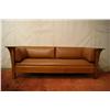 Image 3 : Mission "Stickley" leather sofa