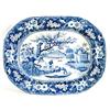 Image 1 : Blue Willow English turkey platter
