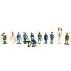 Image 2 : Collection of 20 Grey iron figures circa 1935 WWI Marines, navy, signal & boy scouts,  Mounted polic