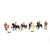 Image 9 : Collection of 20 Grey iron figures circa 1935 WWI Marines, navy, signal & boy scouts,  Mounted polic