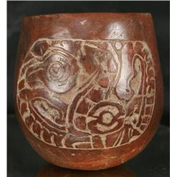 Highland Guatemalan/Mayan bowl 6"x5" cira 1000 ce