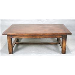 Large Mission style coffee table
