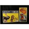 Image 1 : 2 Vintage Circus Posters mounted on board