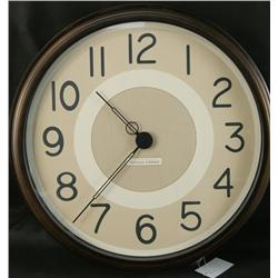 Thomas O'Brien wall clock