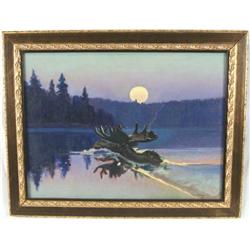 Joe de young (20th c.) 16" x 20" 1921