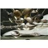 Image 1 : Sterling spoons - 5 large & 4 small weigh approx. 8 oz.