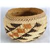 Image 2 : Early 19th c Hupa 7.5" diam  basket