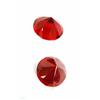 Image 4 : Ruby glass paperweights - 3 pcs 2 faceted diamond shapes an