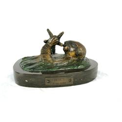 Carl Wagner Sea otter Sculpture 1988