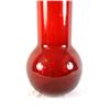 Image 2 : Ruby glass 19.5" vase 12" diam at base