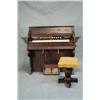 Image 1 : Antique Pump organ - ca 1870's with stool