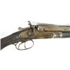 Image 3 : Antique Percussion Damascus Double barrel Shotgun