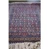 Image 2 : 4' x 6' Blue and Pink Persian Carpet