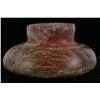 Image 1 : Colima red pot with etched Thunderbirds