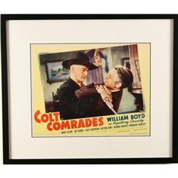 Hopalong Cassidy 'Colt Comrades' 1943 Lobby Card 43/98