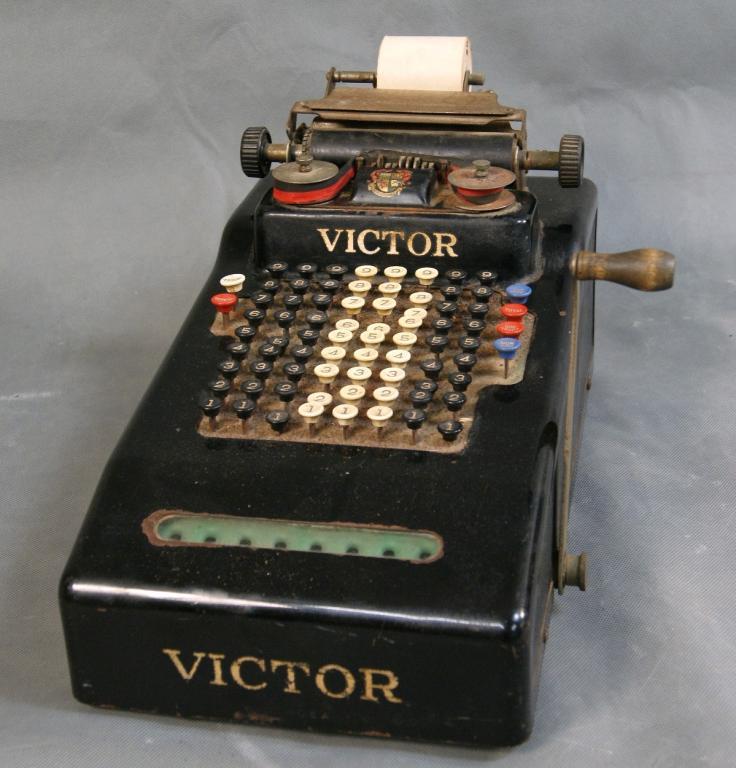 Vintage Victor adding machine