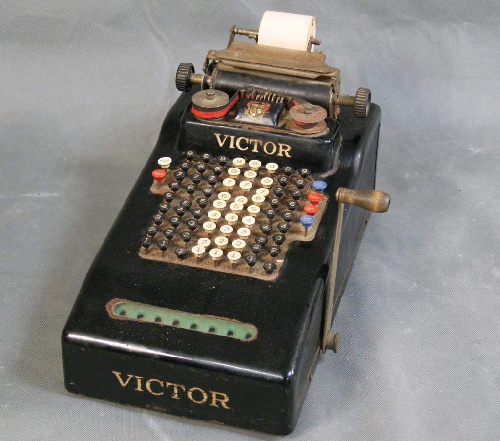 Vintage Victor adding machine
