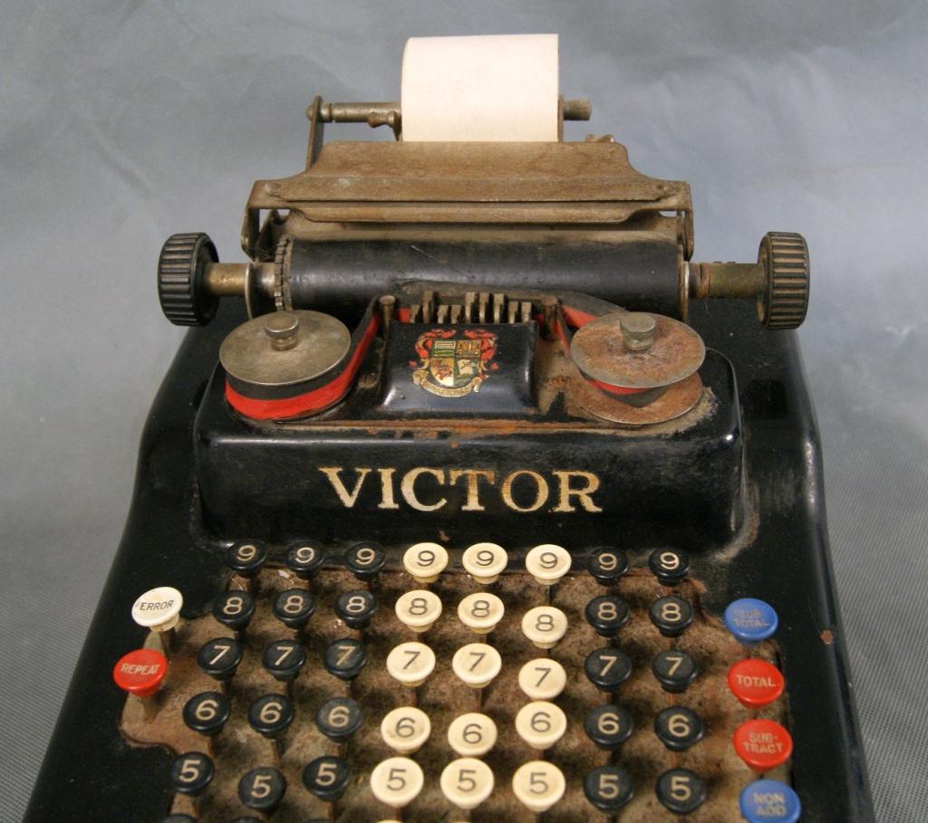 Vintage Victor adding machine