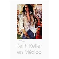 Signed 1987 Keller La Fragua Offset Lithograph
