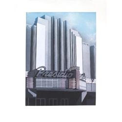 Signed 1979 Meyers Presidio Palace Etching