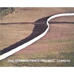 Signed 1980 Running Fence Project Christo Book