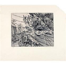 Signed 1966 Royce Ocean in One Etching