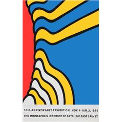S/N Krushenick Minneapolis Art Institute Print