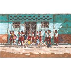 Signed Baird Hope for the Future Painting