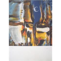 Signed Nierman Untitled Lithograph