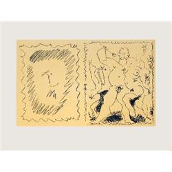 Picasso Bacchanal Mourlot Lithograph