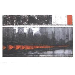 Signed 2005 Christo Gates XXVII Poster