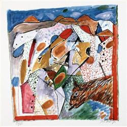 S/N Scanga From Art Sounds Portfolio Print