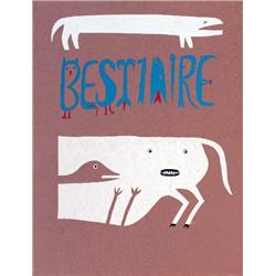 Signed 1963 Brauner Bestiaire (Maroon) Serigraph