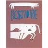 Image 1 : Signed 1963 Brauner Bestiaire (Maroon) Serigraph