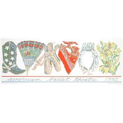Signed 1982 Nice American Ballet Theater Print