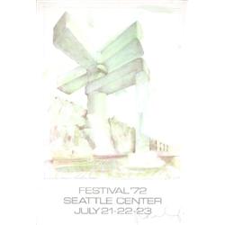 S/N Oldenburg Lake Union Festival Litho