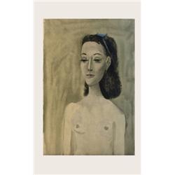 1950 Picasso Portrait Of Mrs. Paul Eluard Litho