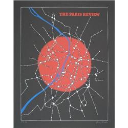 Signed 1976 Ernst Paris Review Serigraph