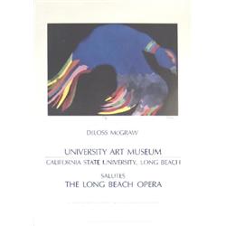 Signed McGraw Big Beautiful Bird Offset Litho