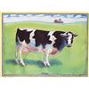 Image 1 : Signed McMullan Cow Offset Lithograph