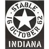 Image 1 : Signed 1962 Indiana Stable Serigraph