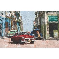 Signed Baird Stop 'n Go Traffic Painting