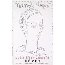 1957 Picasso Manolo Hugnet Ceret Mourlot Litho