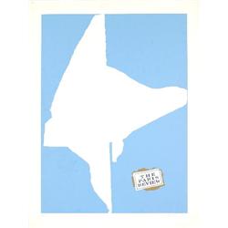 Signed 1968 Motherwell Paris Review Serigraph