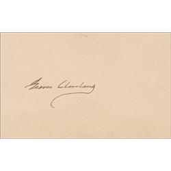 Grover Cleveland