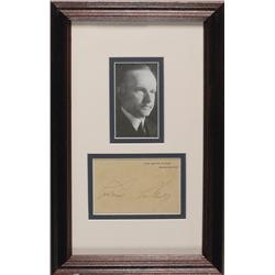 Calvin Coolidge