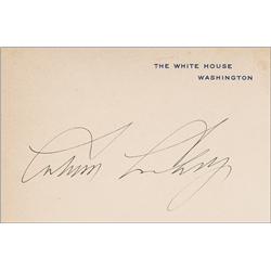 Calvin Coolidge